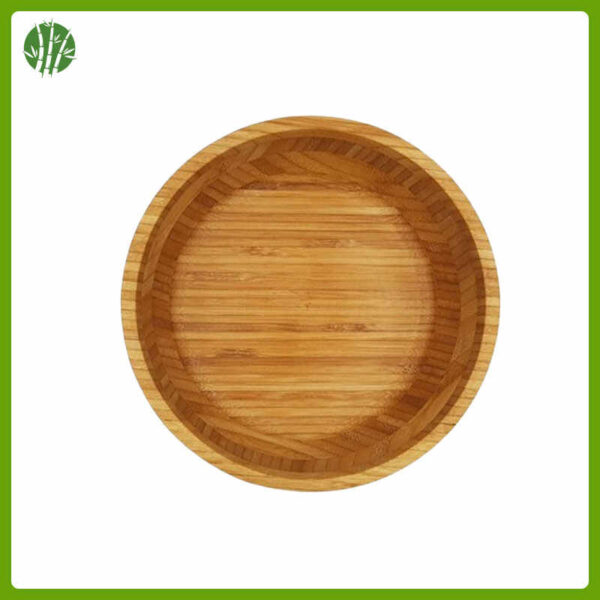 Bamboo bowl natural and easy to clean - Image 4